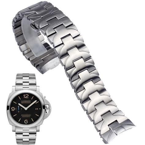 panerai stainless steel band